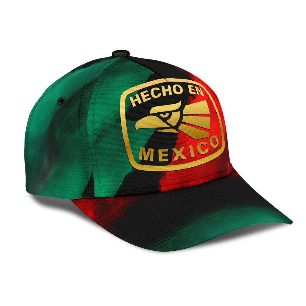 3D Full Printed Mexico Classic Cap Baseball Hat, Hecho En Mexico Cap Hat