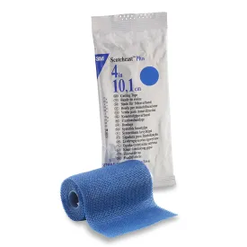 3M™ Scotchcast™ Plus Blue Cast Tape, 4 Inch x 4 Yard, 1 Case of 10