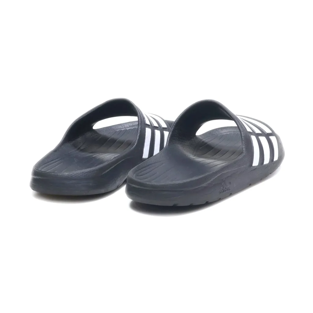 Adidas Duramo Flat Sandals Eva Black Colour For Kids