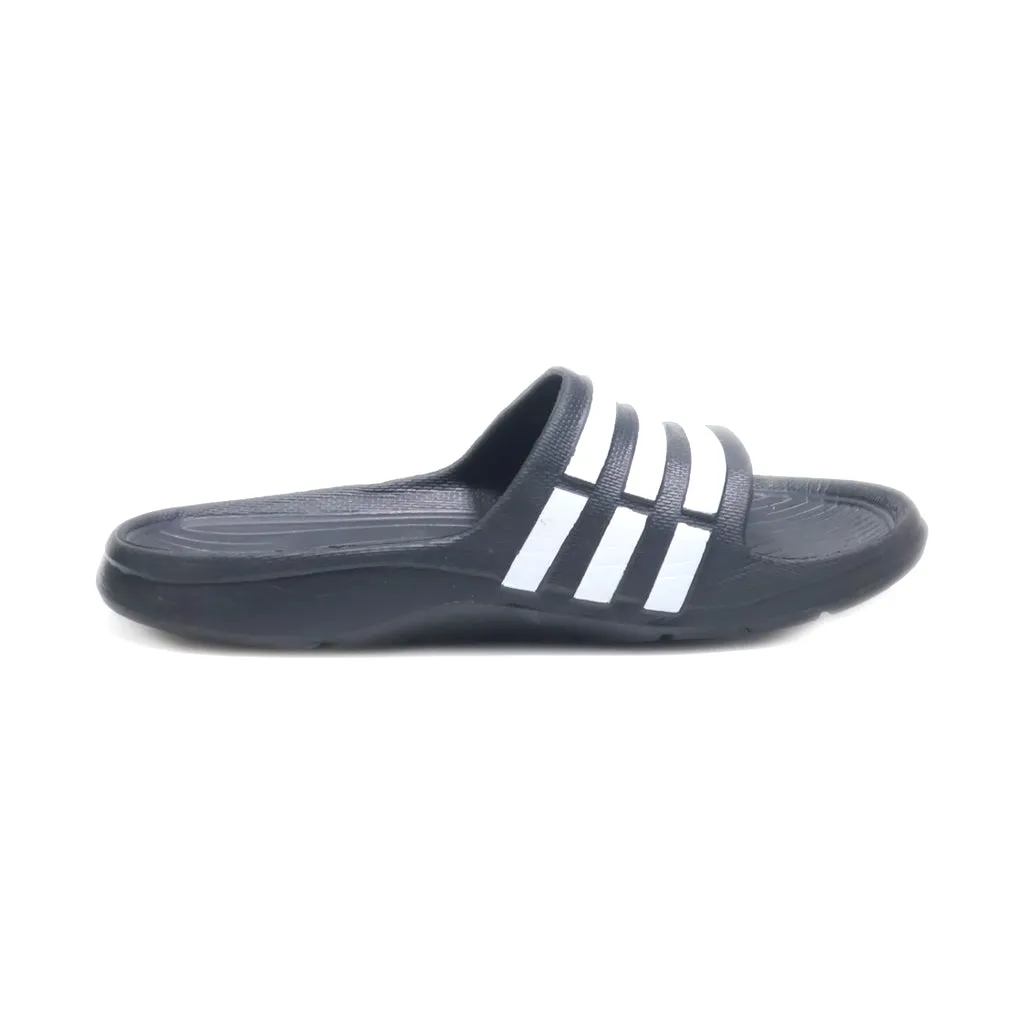 Adidas Duramo Flat Sandals Eva Black Colour For Kids