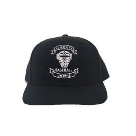 Baseball Alberta Senior 2" Black Umpire Cap