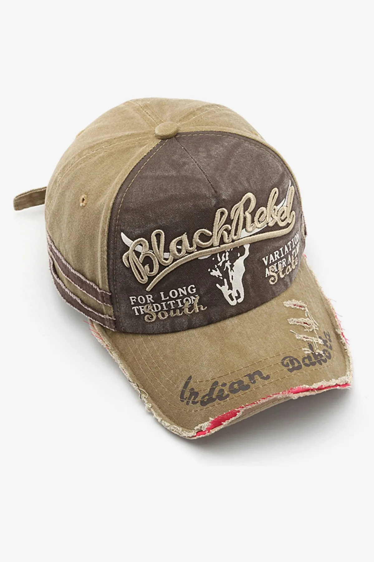 Beige Rugged Baseball Cap - S22 - MCP028R