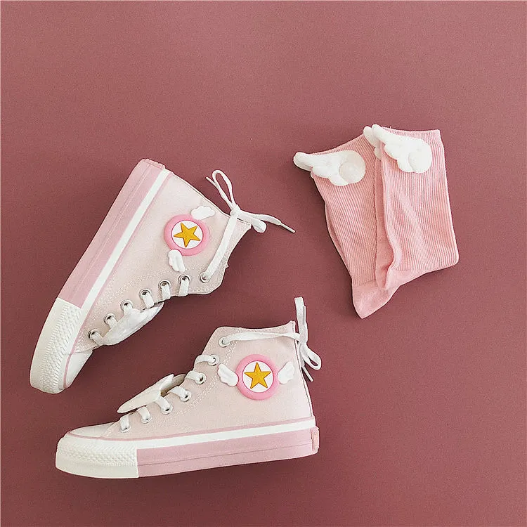 Cardcaptor Sakura Canvas Shoes