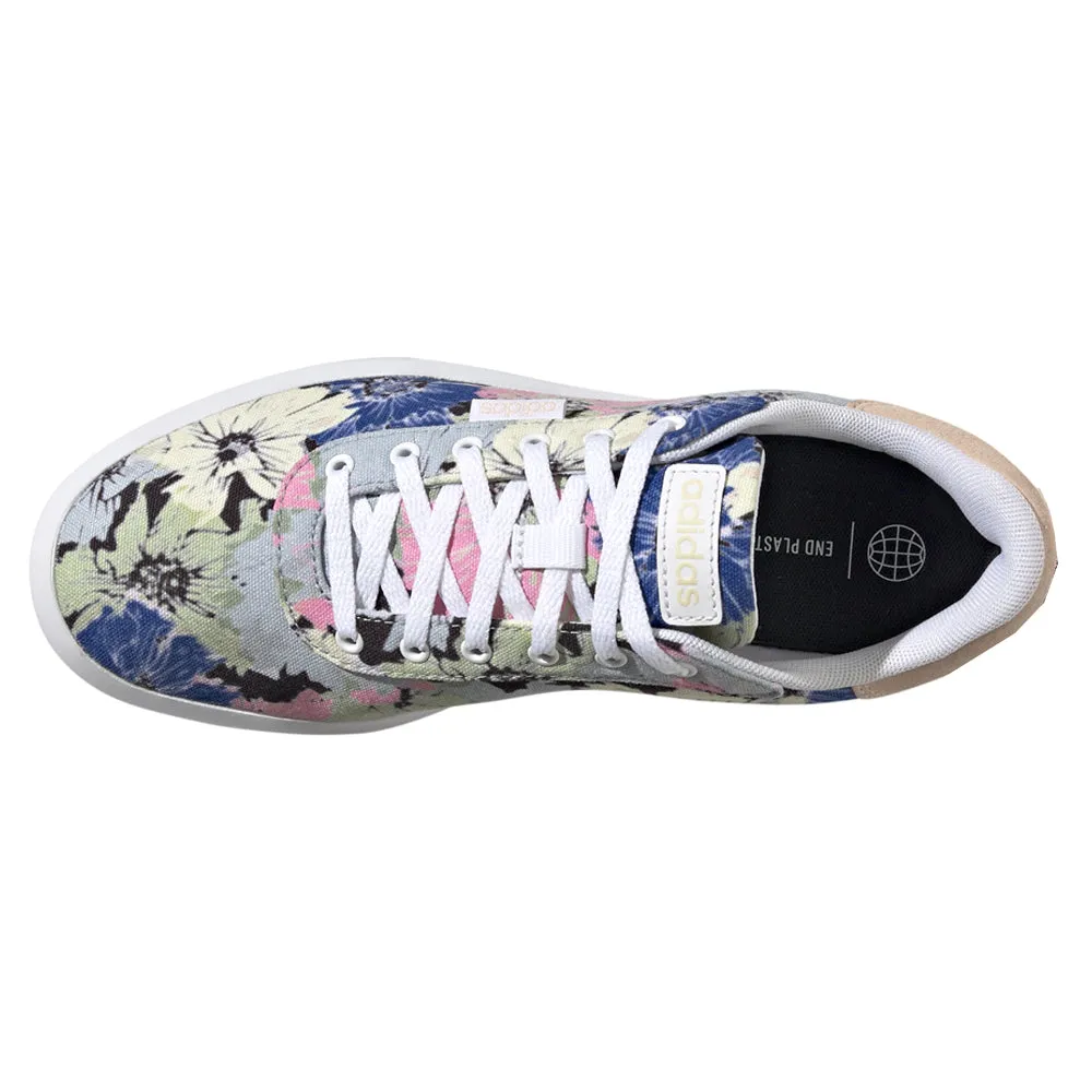 Court CLN Floral Platform Sneakers