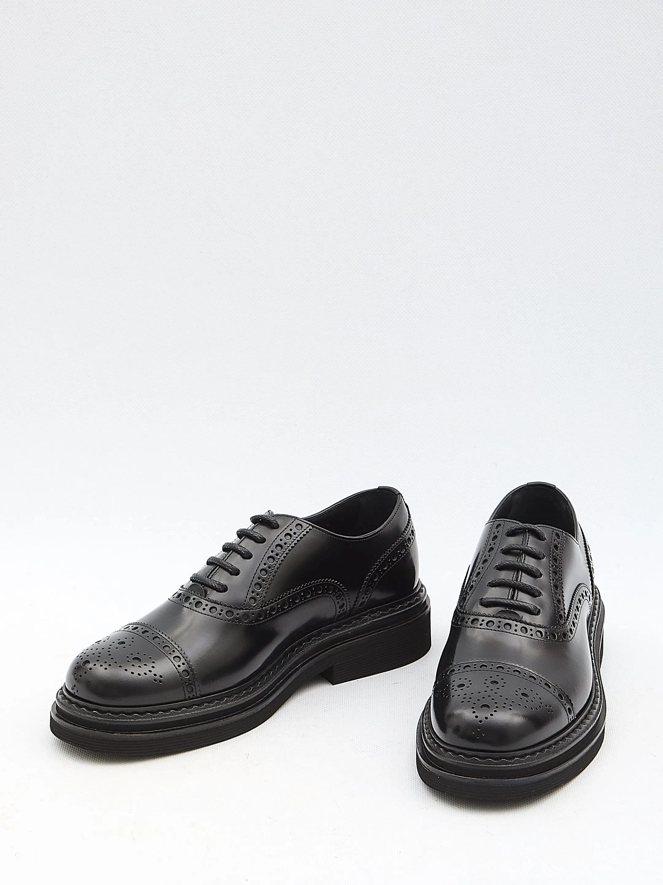 Dolce & Gabbana Day Classic Oxfords In Black