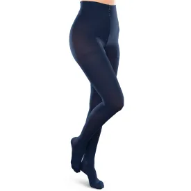 Ease Opaque Moderate Suppor Wome's Pantyhose 20 - 30 Navy Small  Short - One Pair (#30373)