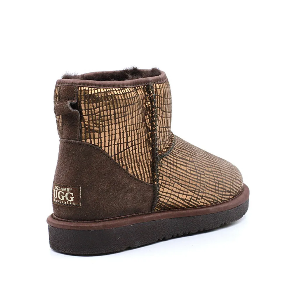 Elena Short Ugg Boot - Chocolate