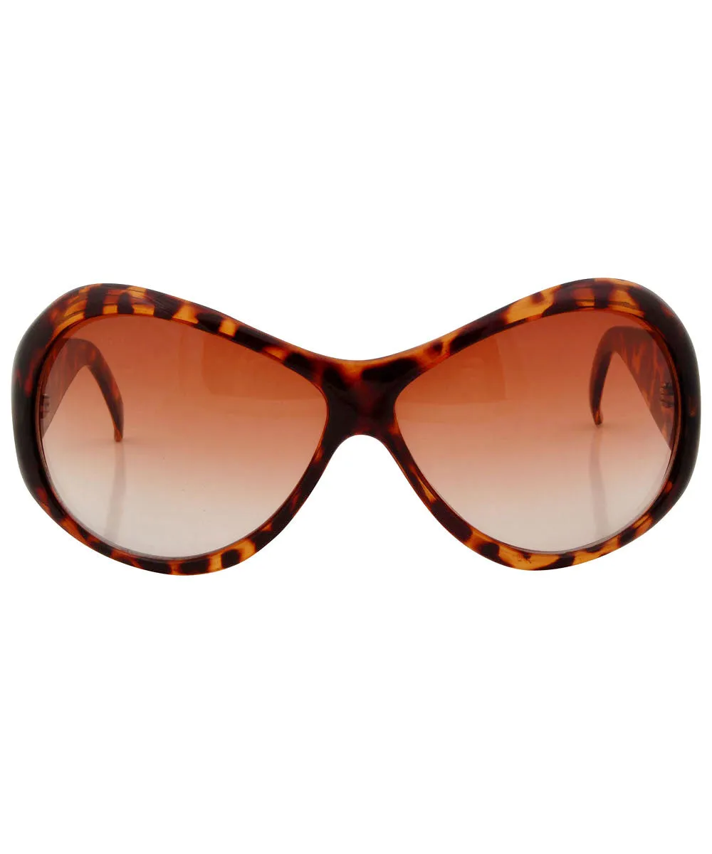 HUNGRY Tortoise Fashion-Forward Sunglasses