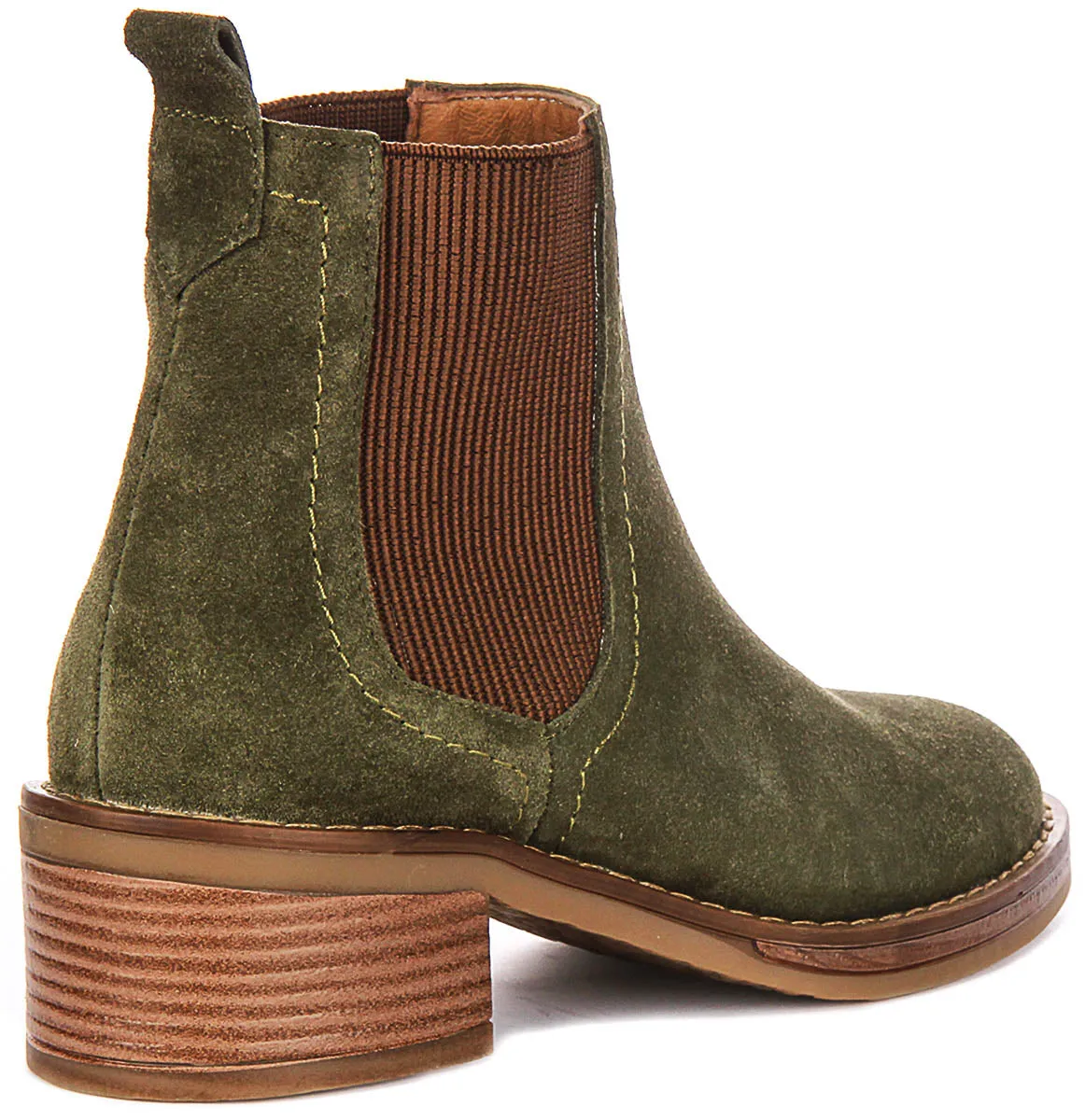 Justinreess England Evelyn In Khaki For Women