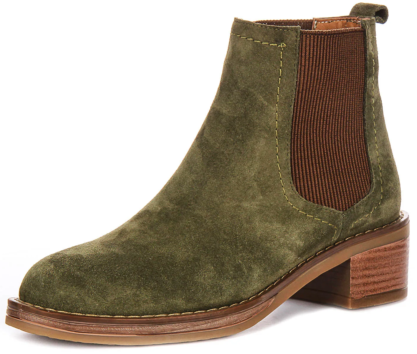 Justinreess England Evelyn In Khaki For Women