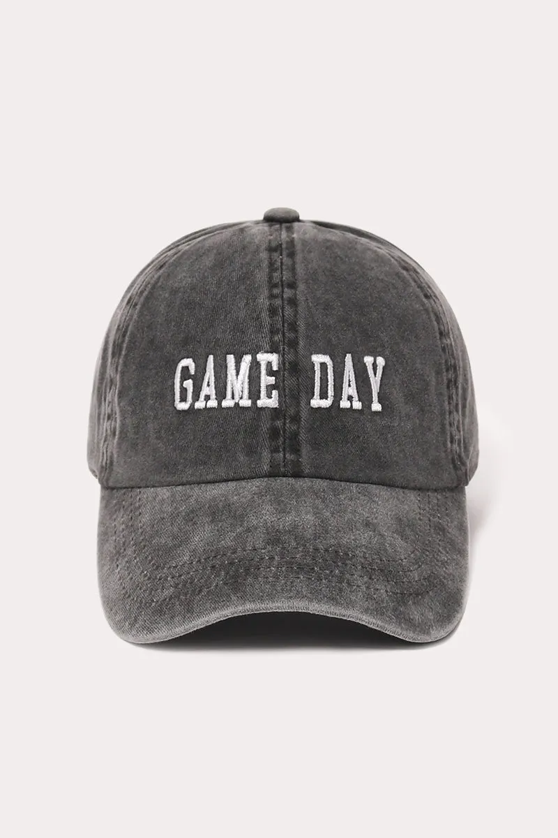 LCAP1826 - GAME DAY Embroidered baseball caps