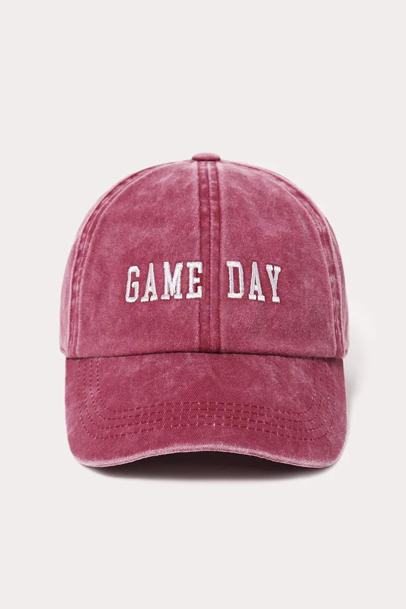 LCAP1826 - GAME DAY Embroidered baseball caps