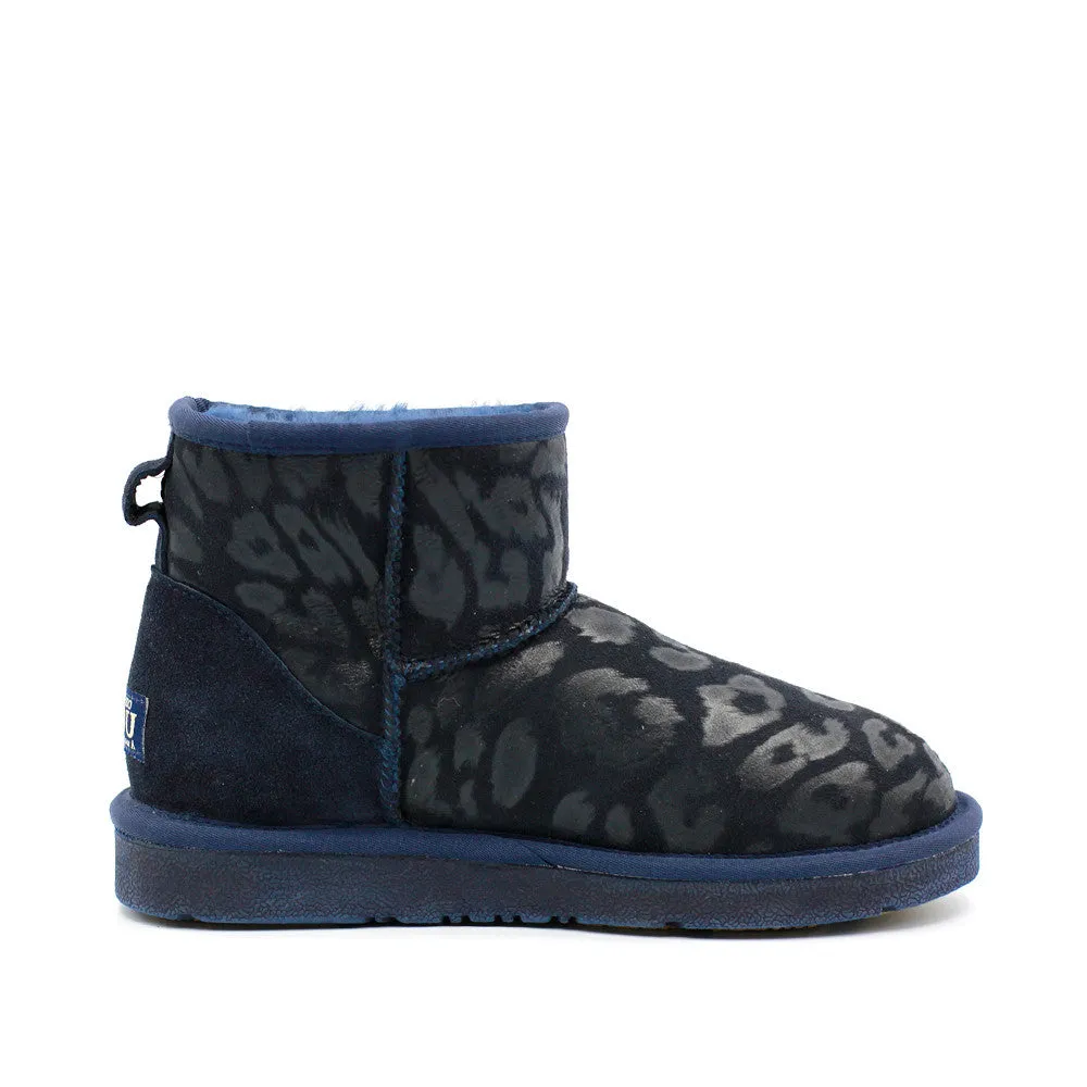 Leo Short Ugg Boot - Navy