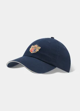 Men's Cotton Baseball Cap In Navy