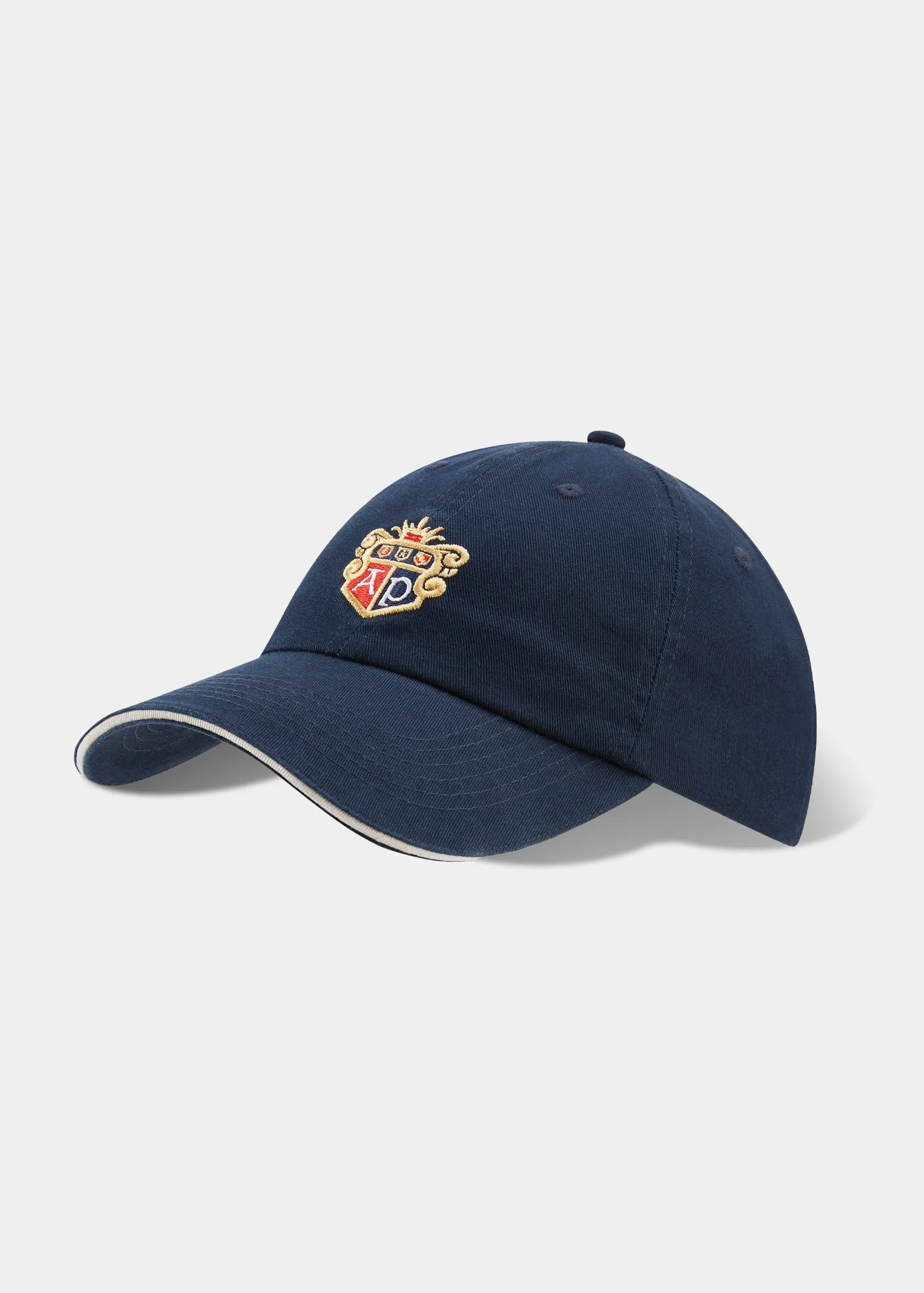 Men's Cotton Baseball Cap In Navy