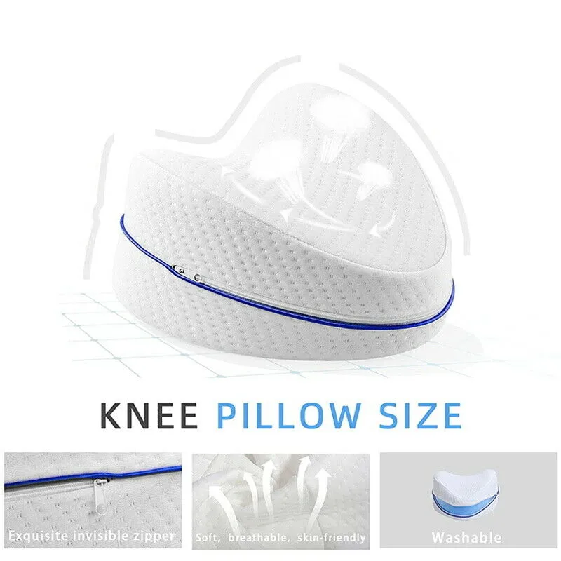 Orthopedic Memory Foam Leg-Knee Support Wedge Pillow