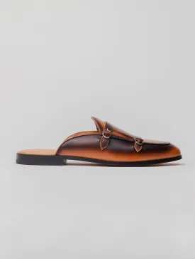 Seane Mules - Cognac Patina