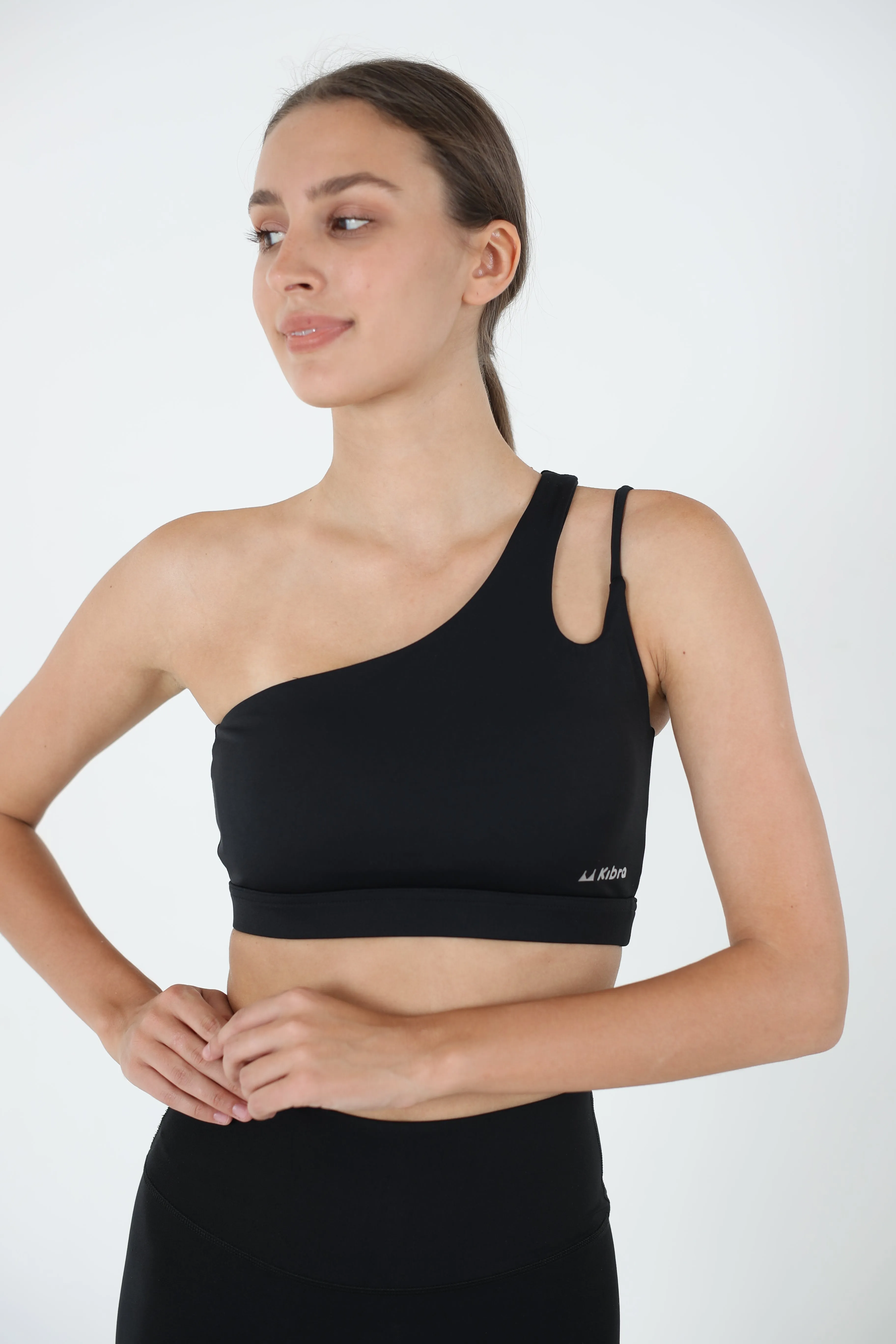 Single Strap Sports Bra