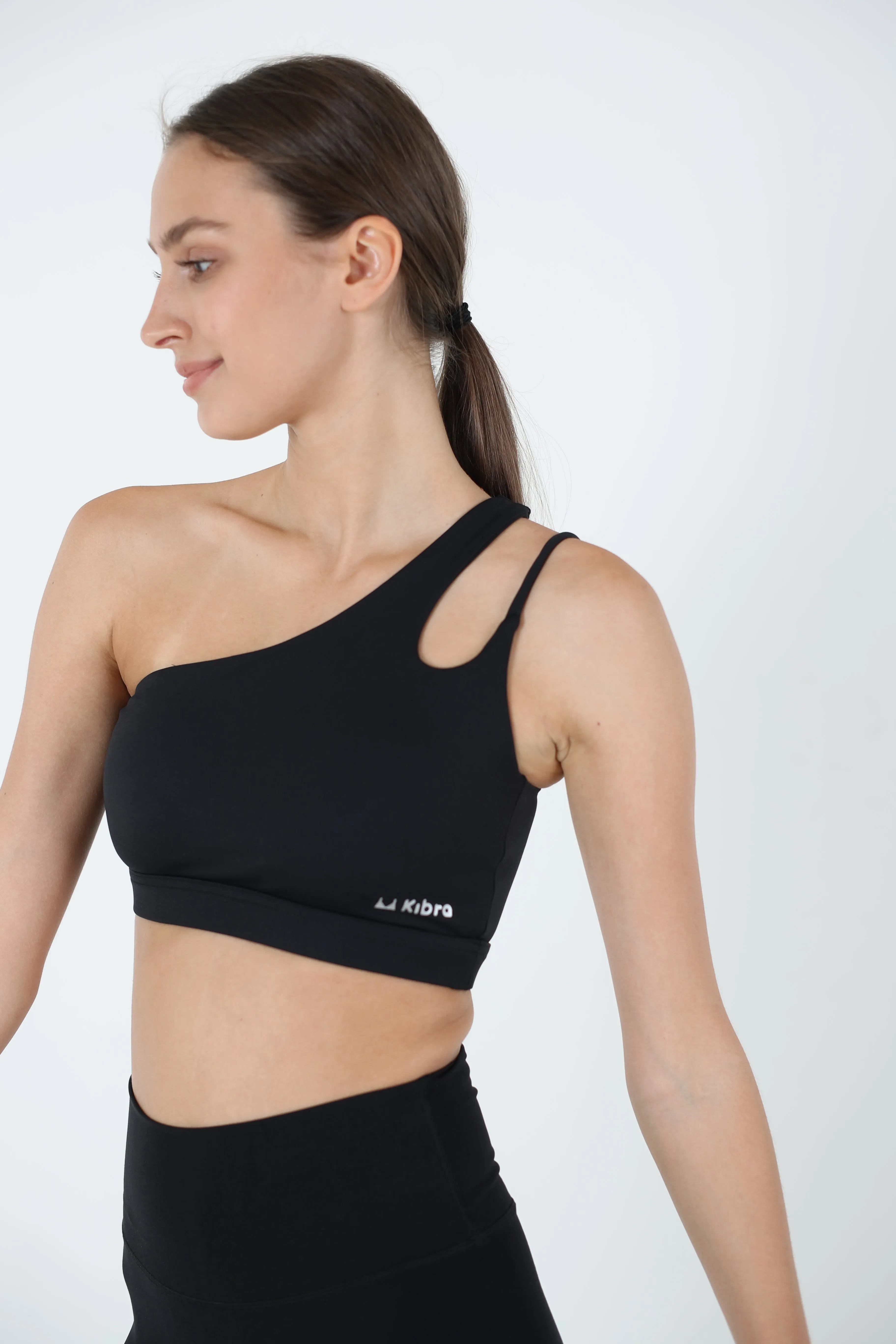 Single Strap Sports Bra