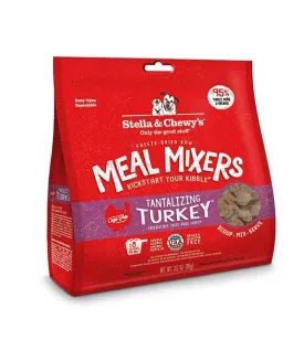 Stella & Chewy’s Freeze Dried Meal Mixers (Tantalizing Turkey) for Dogs