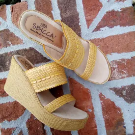 Woven Strap Platform Wedge Sandal | Sbicca Anatase