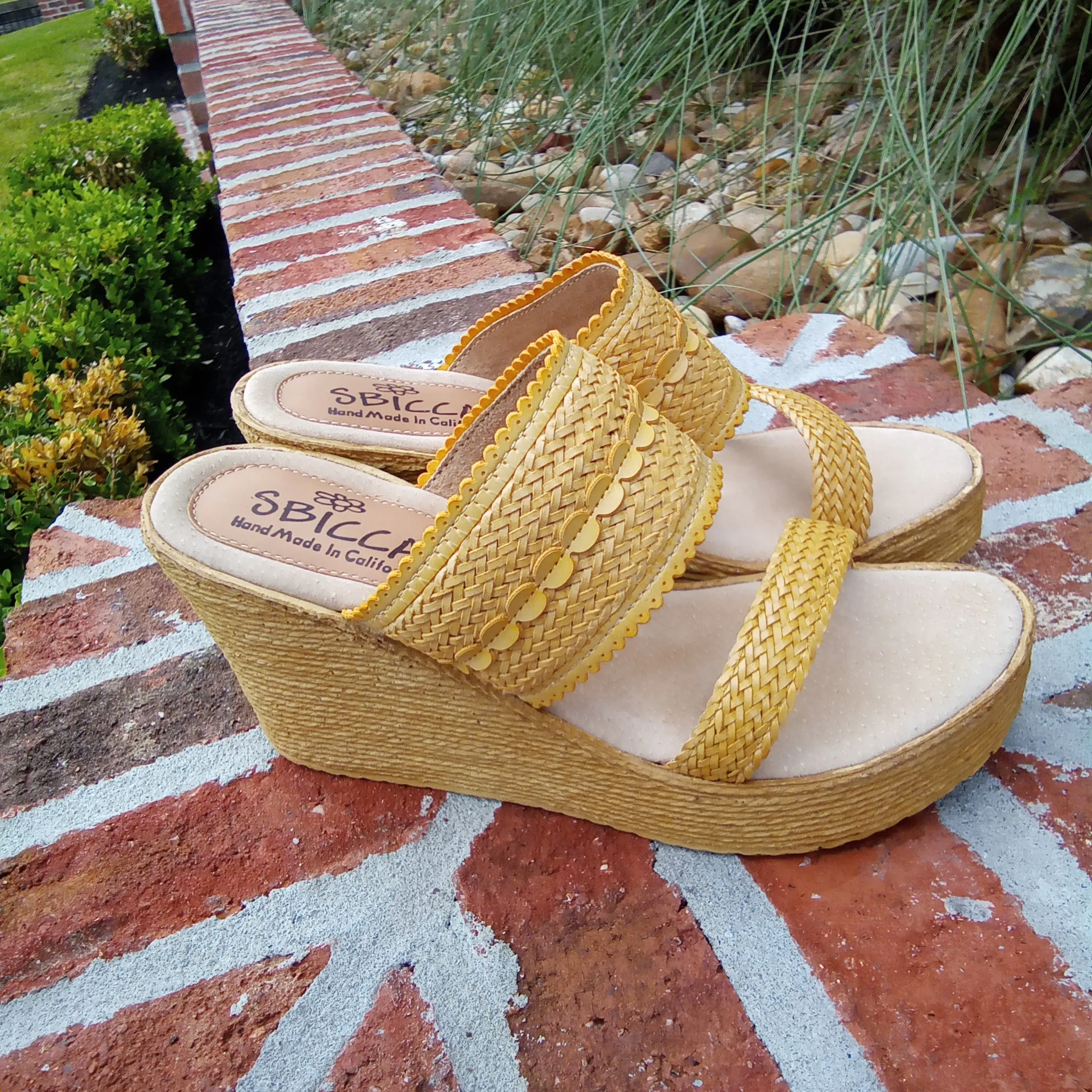 Woven Strap Platform Wedge Sandal | Sbicca Anatase